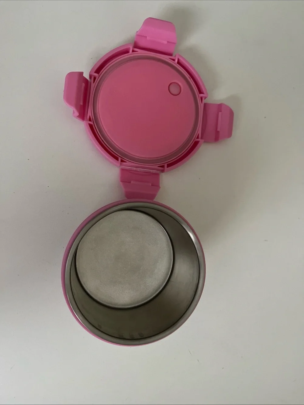 Arctic Zone Thermal Insulated Bowl Pink Lid Rainbow Unicorns Snap Lock Lid